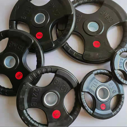 Блины для штанги с тремя отверстиями Блины для штанги с тремя отверстиями